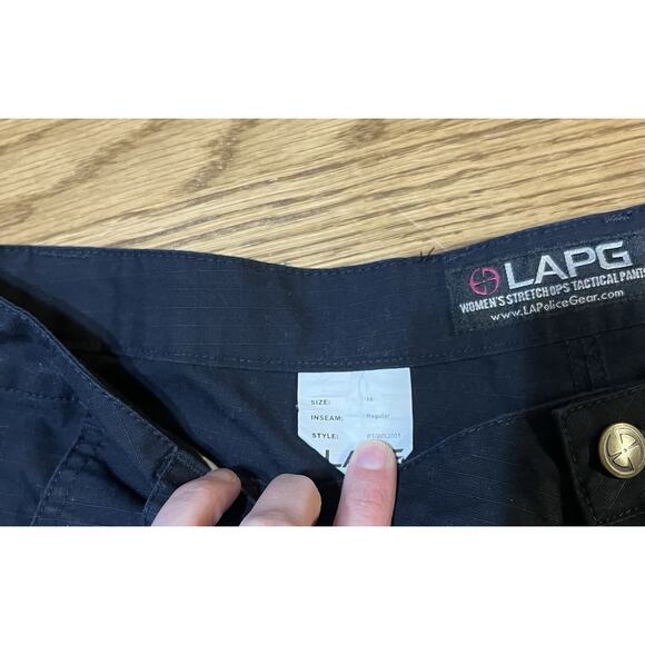 LAPG Womens Navy 16 Regular Tactical Pants Stretch Ops Police Gear - Picture 7 of 16
